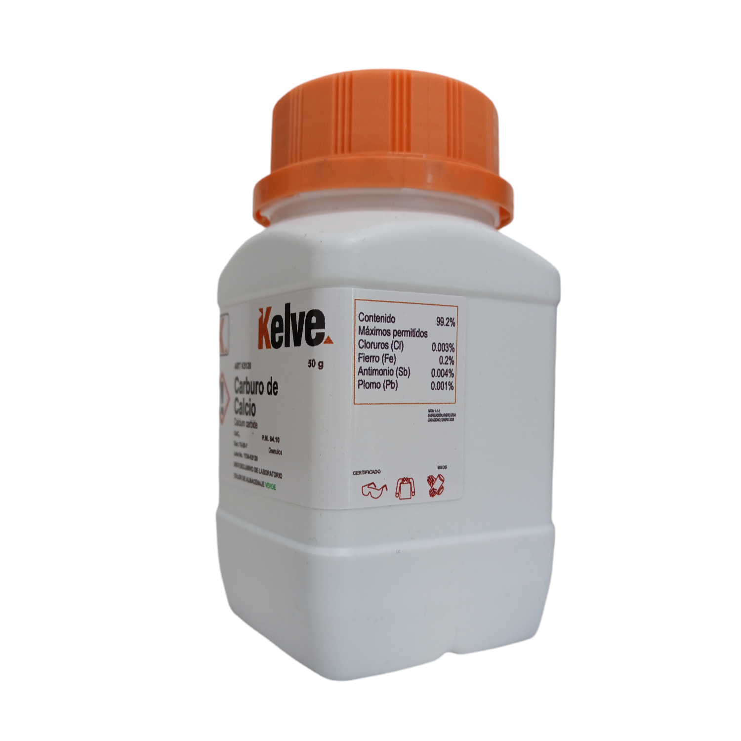 Carburo De Calcio De 50 G Kelve ID-3171242