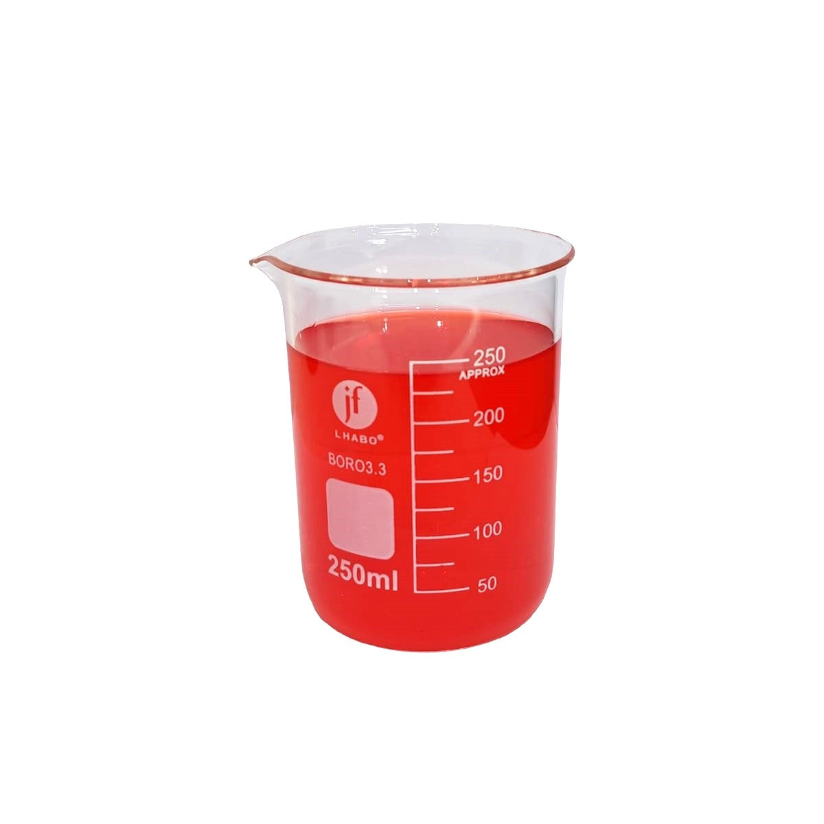 Vaso Precipitado De Vidrio 250 Ml Jf Lhabo ID-2244140