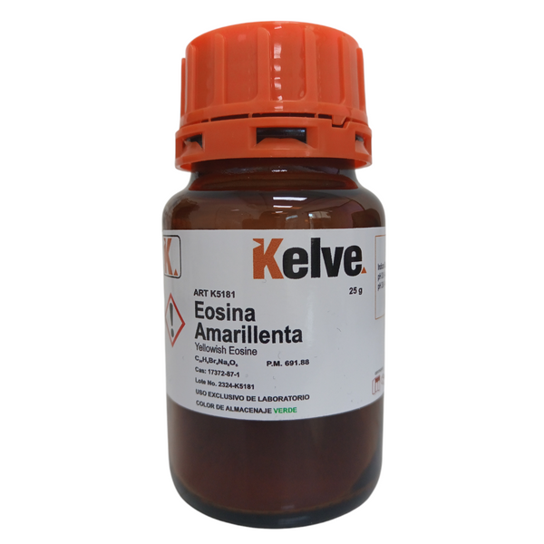 Eosina Amarillenta De 25 Gramos Colorante Kelve