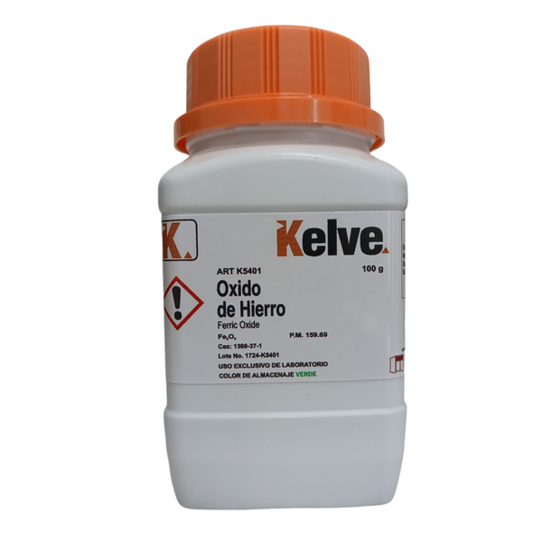 Oxido de Hierro 100 Gramos Kelve