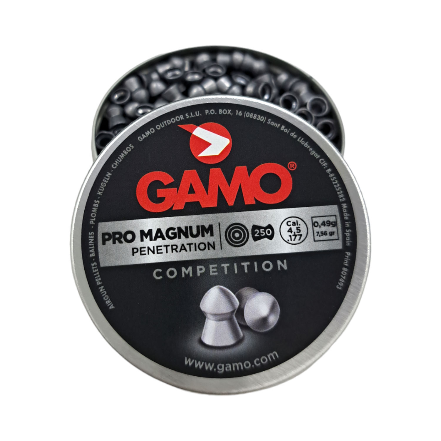 Diabolo Pro-Magnum Metal 250 4.5 Gamo ID-3088940