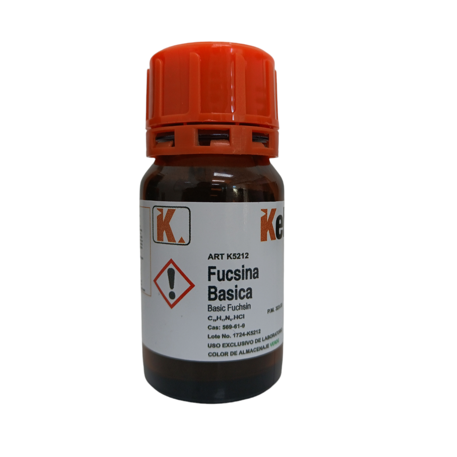 Fucsina Básica De 25 G Colorante Kelve ID-3258732