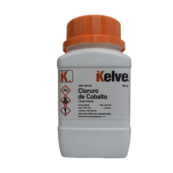 Cloruro de Cobalto 100 Gramos Kelve