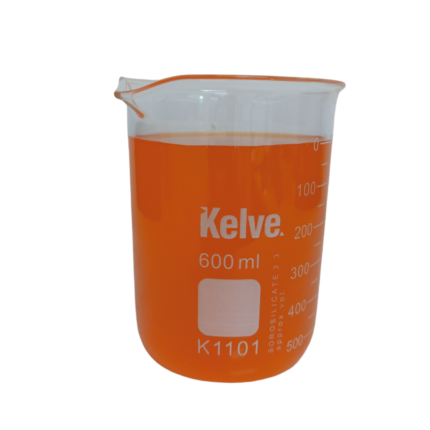 Vaso Precipitado De Vidrio 600 Ml Kelve Paq C/3 ID-3236322