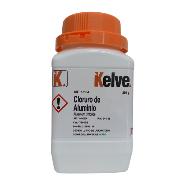 Cloruro de Aluminio 250 Gramos Kelve