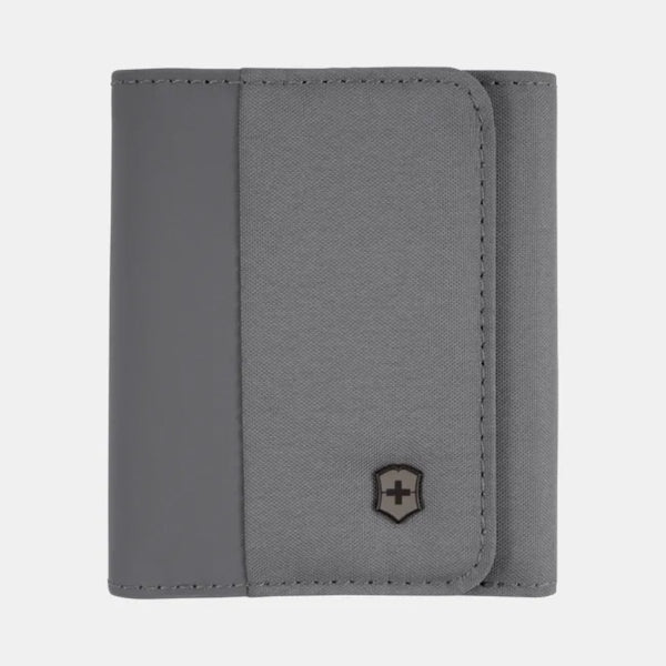 Cartera Travel Essentials 5.0 Tri Fold Frost Grey 653366 Victorinox