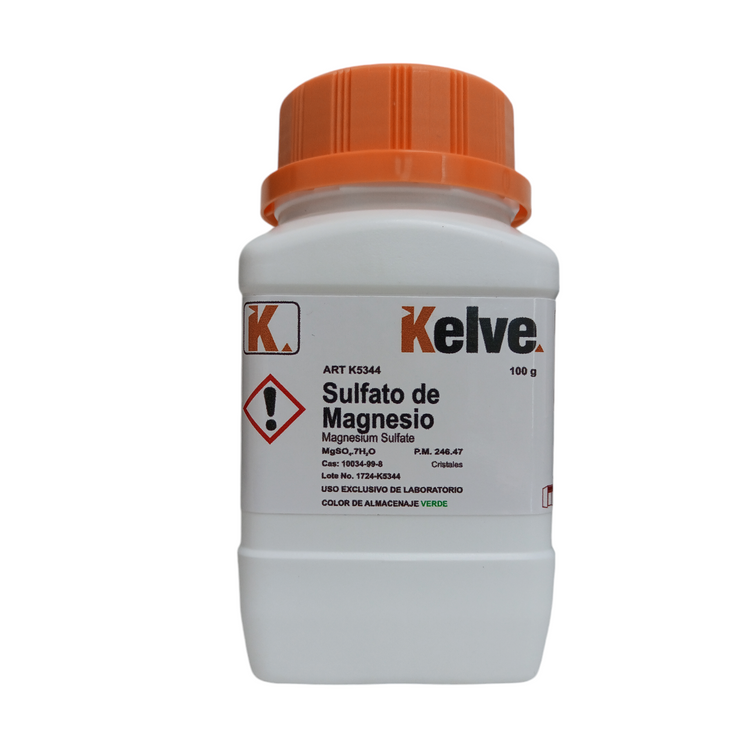 Sulfato De Magnesio R. A. De 100 G Kelve ID-3200472