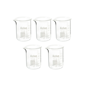 Vaso Precipitado De Vidrio 150 Ml Kelve Paq C/5 ID-3398262
