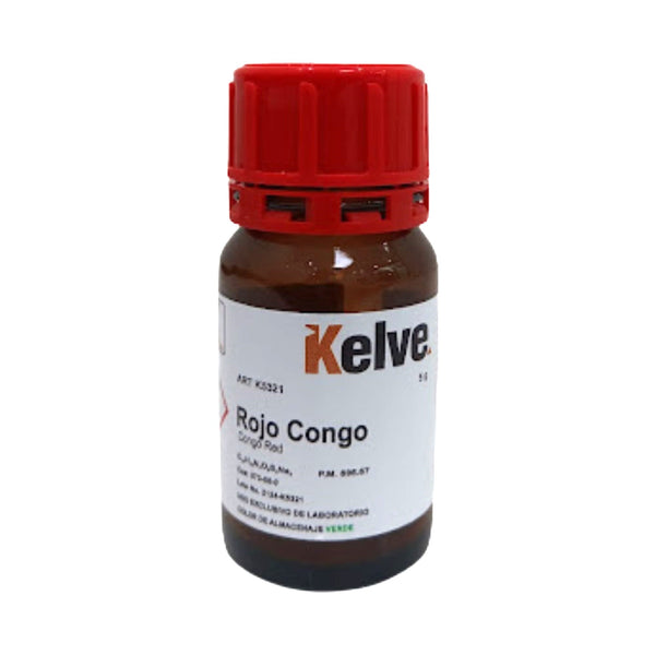 Rojo Congo De 5 Gramos Colorante Kelve