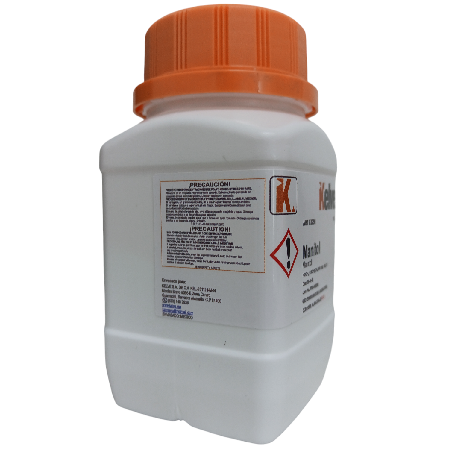 Manitol R. A. De 100 G Kelve ID-3091094