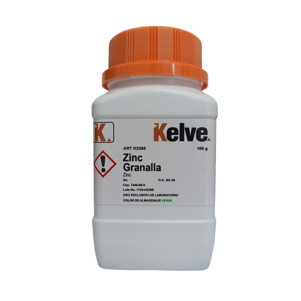 Zinc Granalla 100 Gramos Kelve
