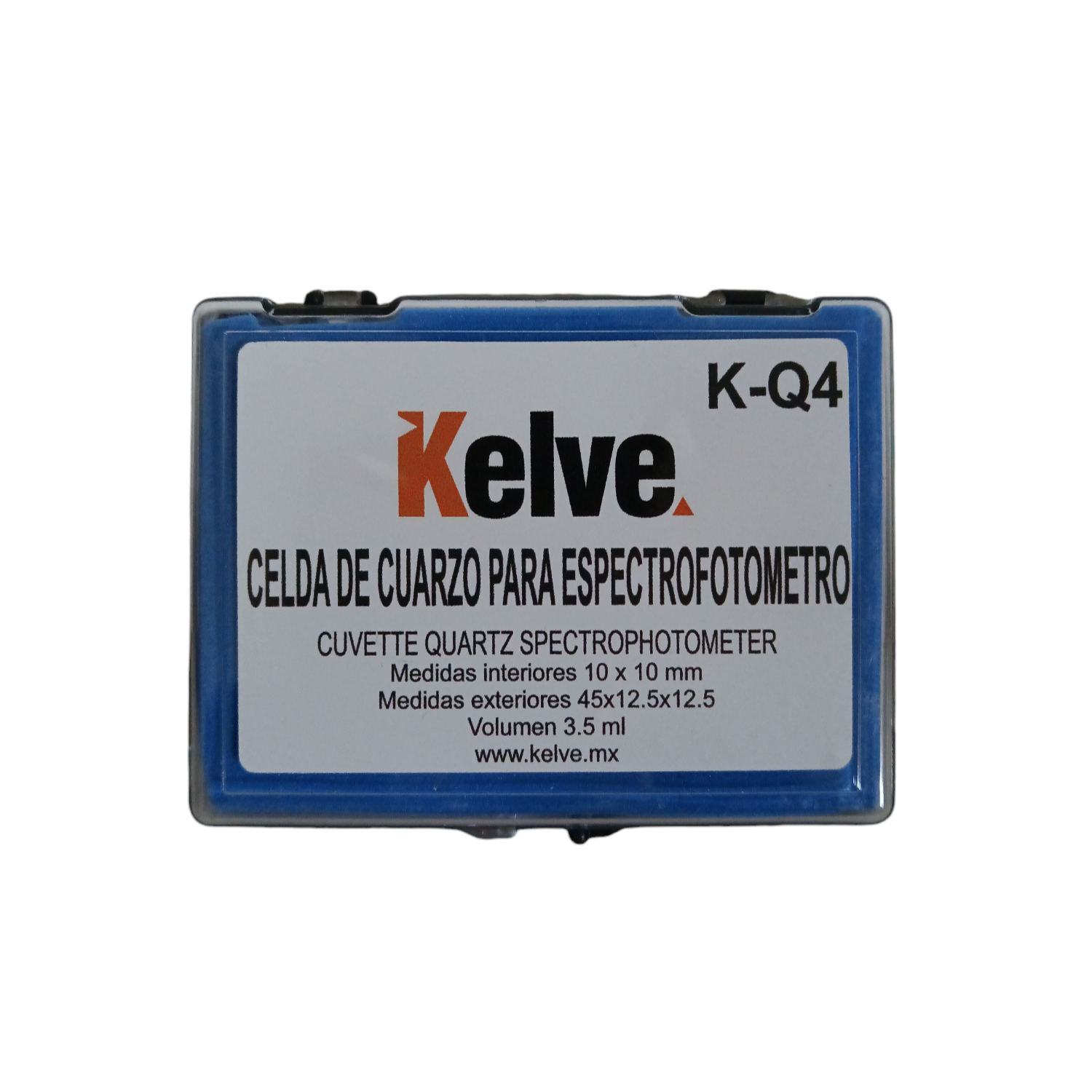 Celda De Cuarzo Para Espectrofotómetro Paquete Con 2 Piezas ID-3158164