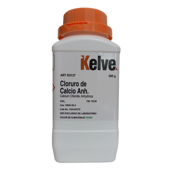 Cloruro de Calcio Anhidro 500 Gramos Kelve