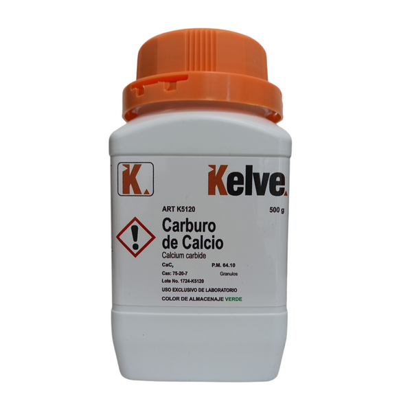 Carburo de Calcio 500 Gramos Kelve