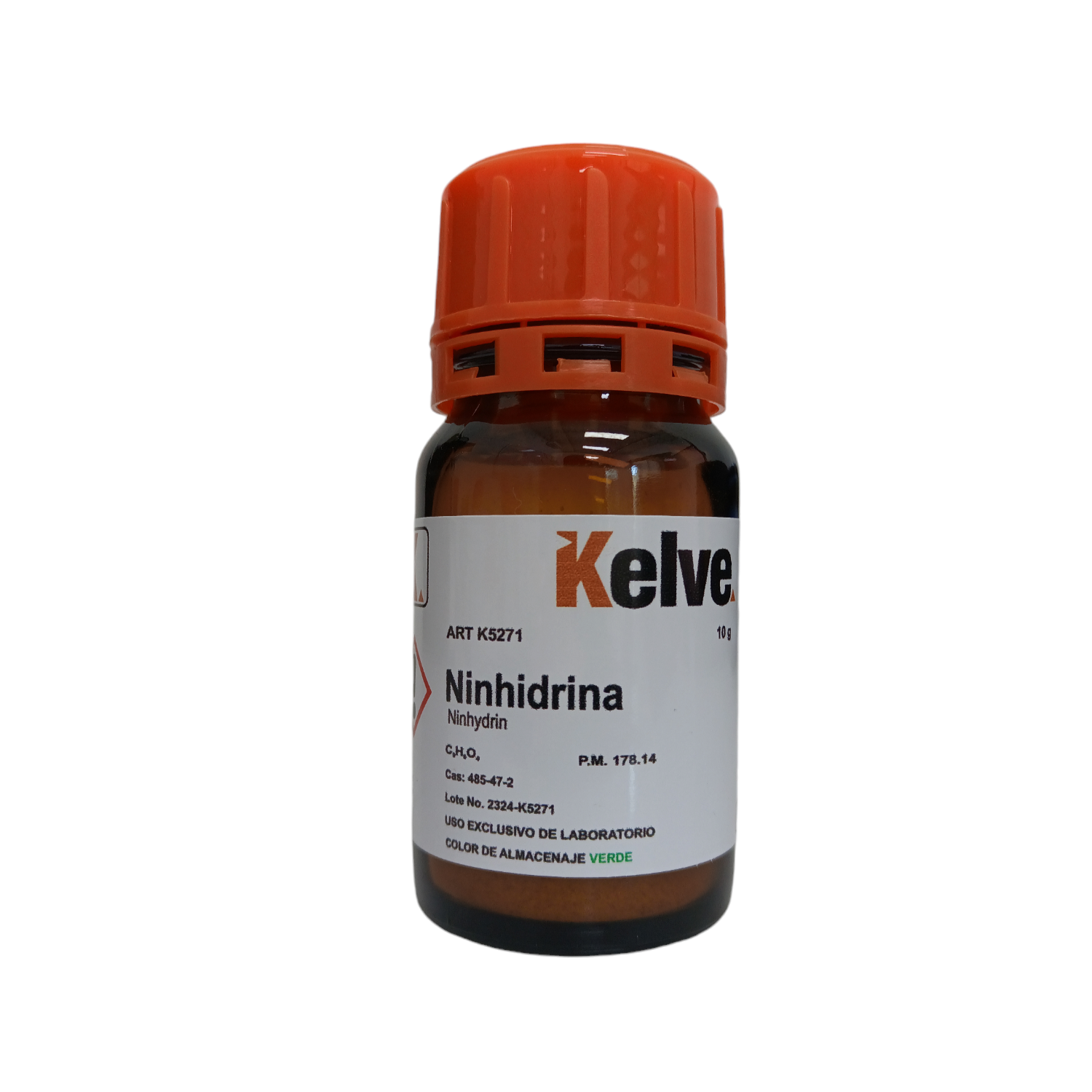 Ninhidrina 10 G Colorante Kelve ID-3187786