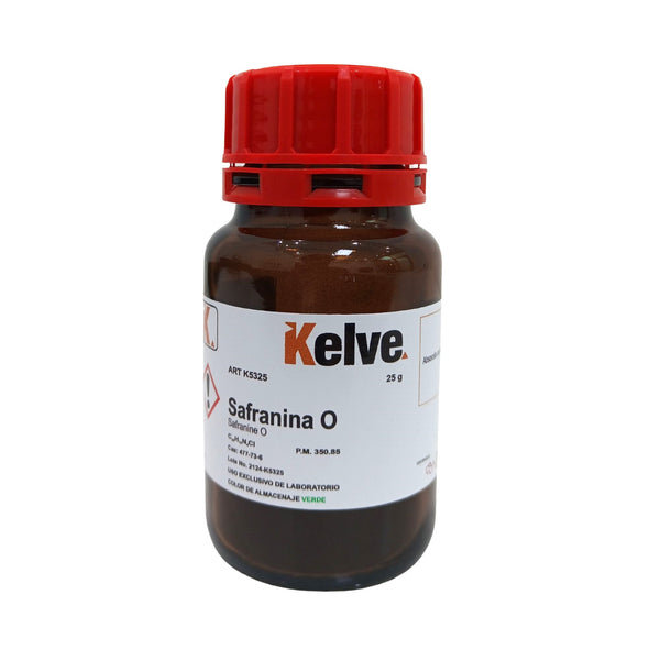 Safranina O 25 G Colorante Kelve