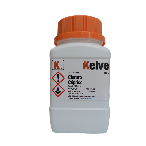 Cloruro Cúprico 100 Gramos Kelve