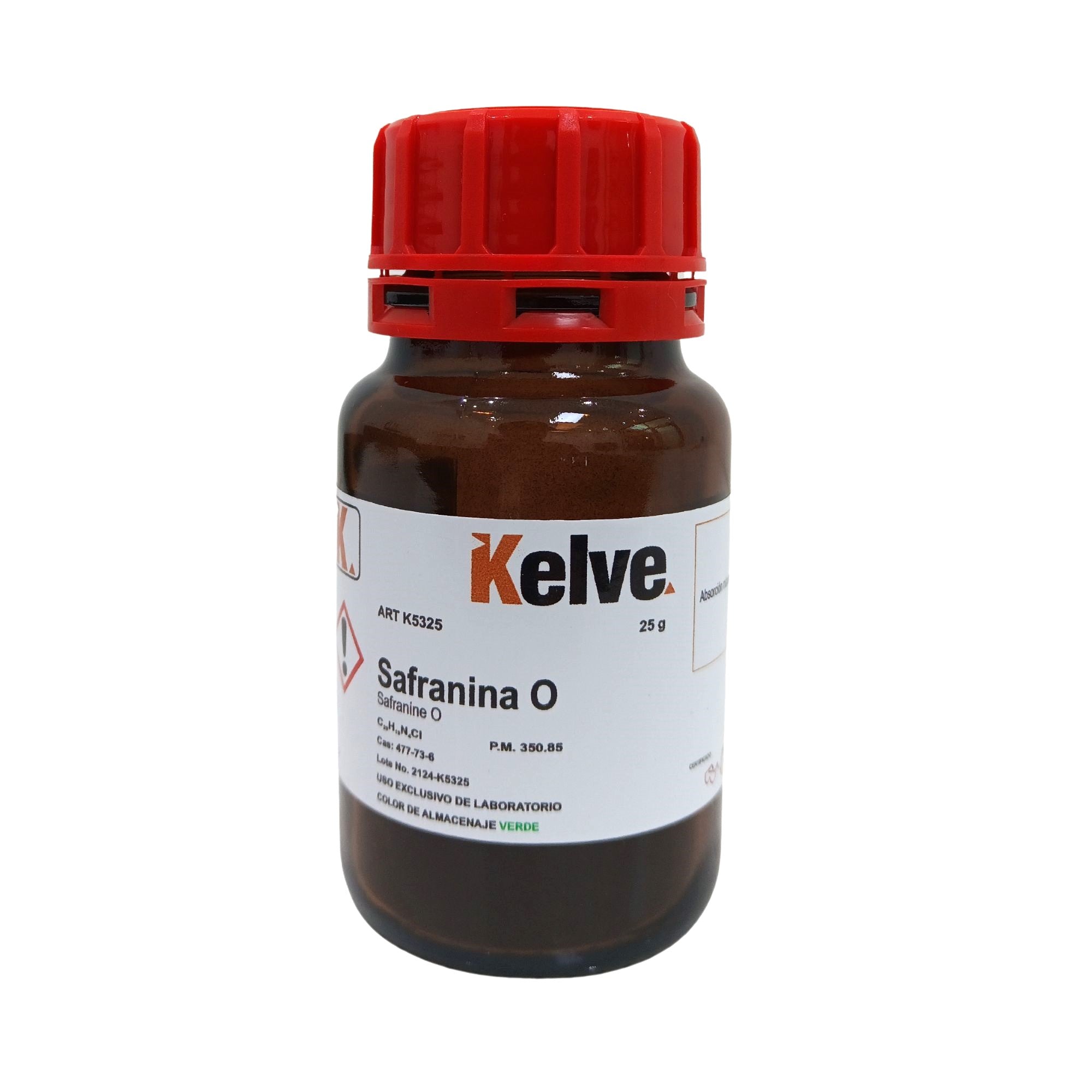 Safranina O 25 G Colorante Kelve ID-2920124