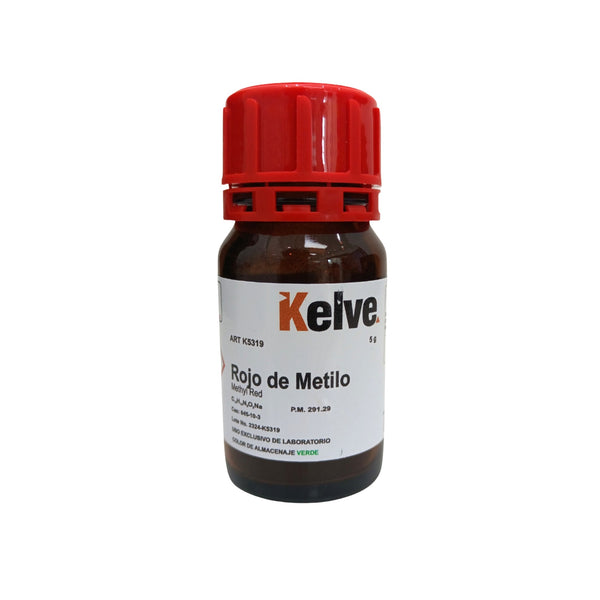 Rojo de Metilo De 5 Gramos Colorante Kelve