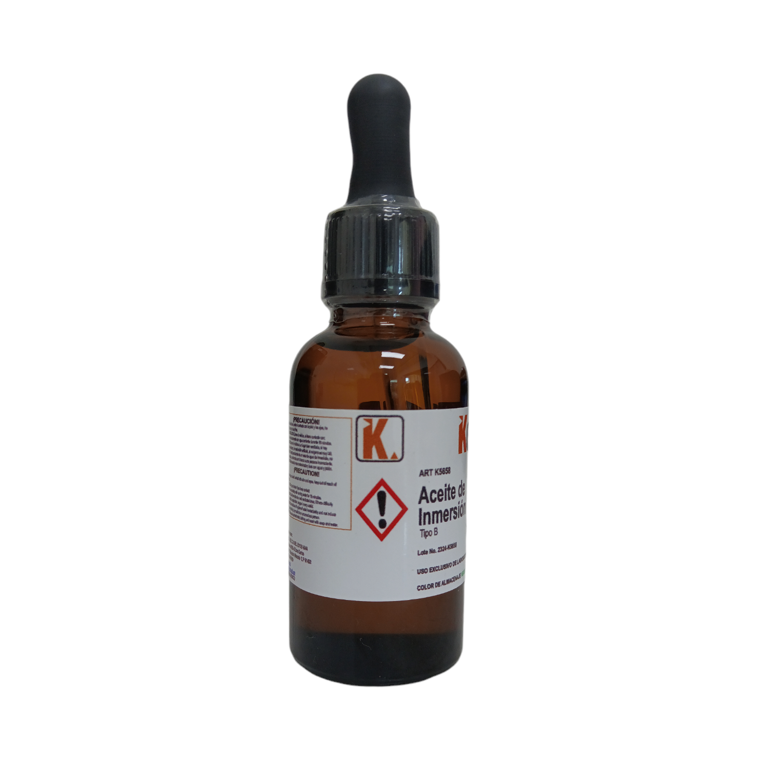 Aceite De Inmersión Tipo B, 30 Ml Kelve ID-3160534