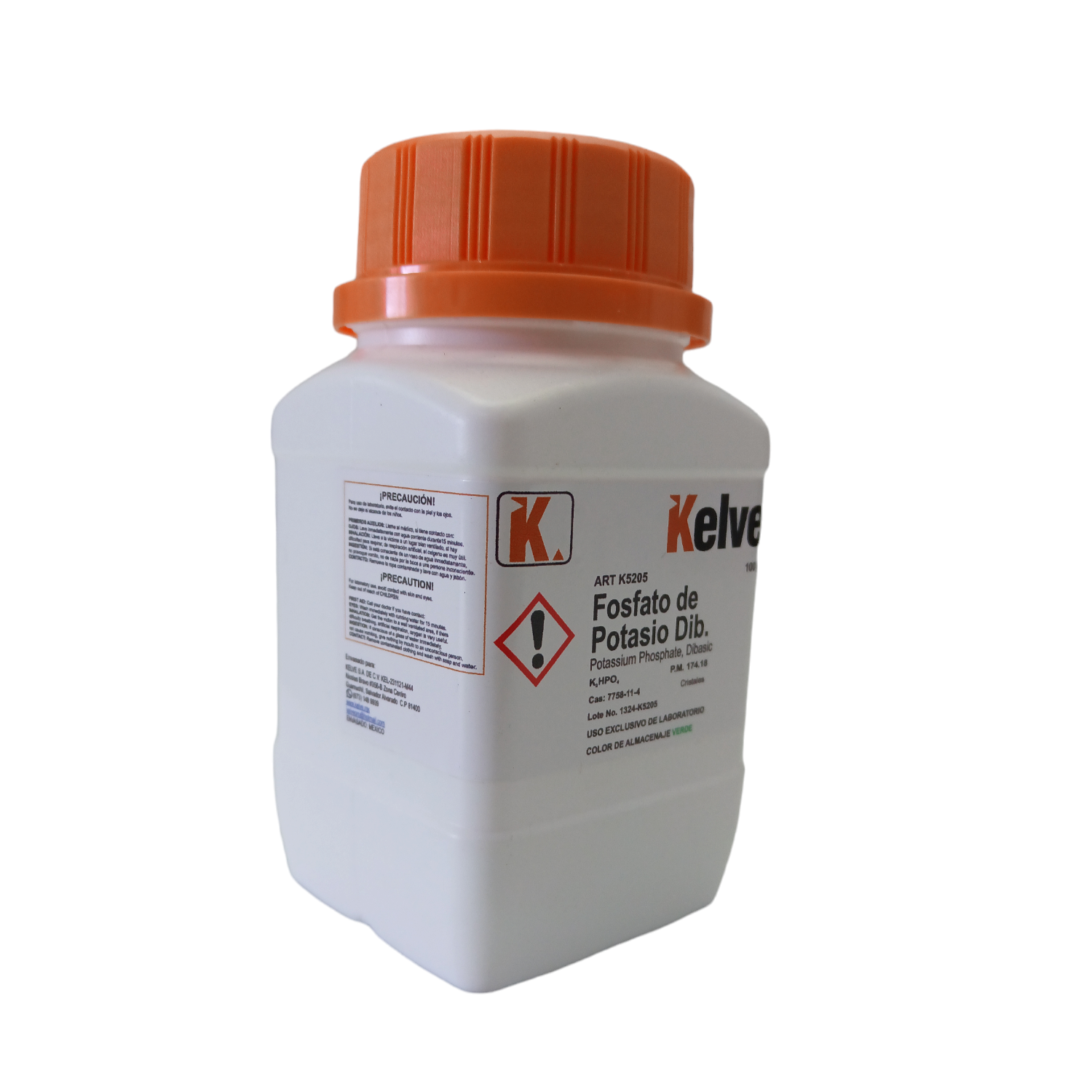 Fosfato De Potasio Dibasico R. A. De 100 G Kelve ID-2967357