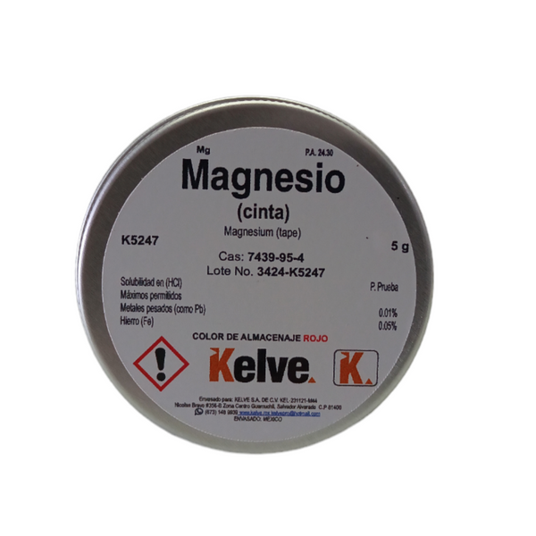 Cinta de Magnesio Kelve Pieza 5 Gramos