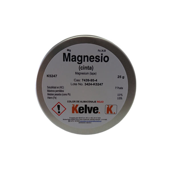 Cinta de Magnesio Kelve Pieza 25 Gramos