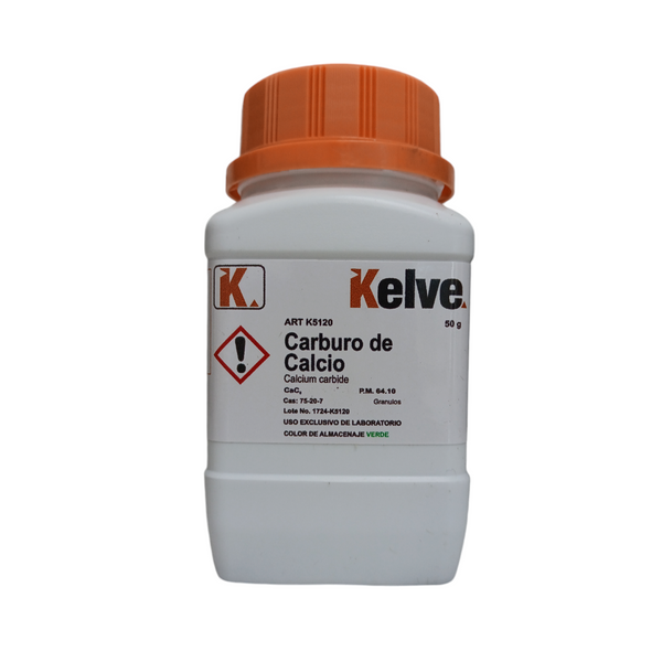 Carburo de Calcio 50 Gramos Kelve