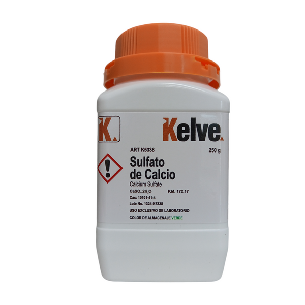 Sulfato de Calcio 250 Gramos Kelve