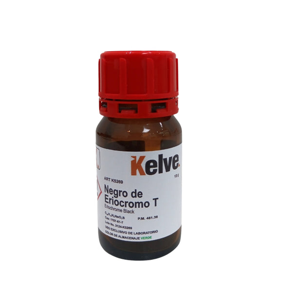 Negro de Eriocromo T De 10 Gramos Colorante Kelve