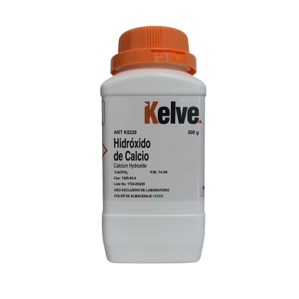Hidroxido de Calcio 500 Gramos Kelve