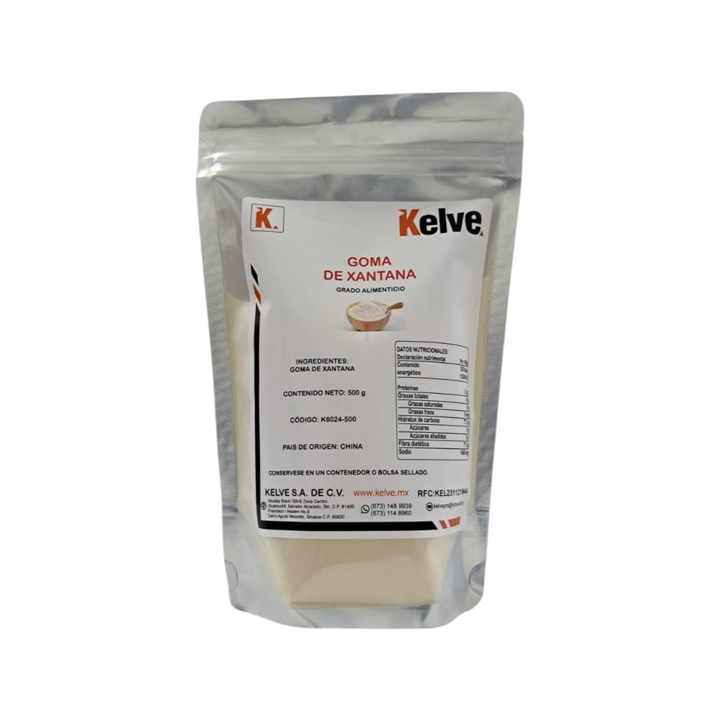 Goma de Xantana 500 Gramos Kelve