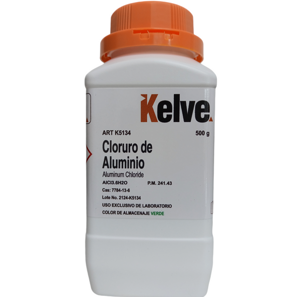 Cloruro de Aluminio 500 Gramos Kelve