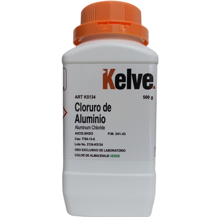 Cloruro De Aluminio R. A. De 500 G Kelve ID-3178843