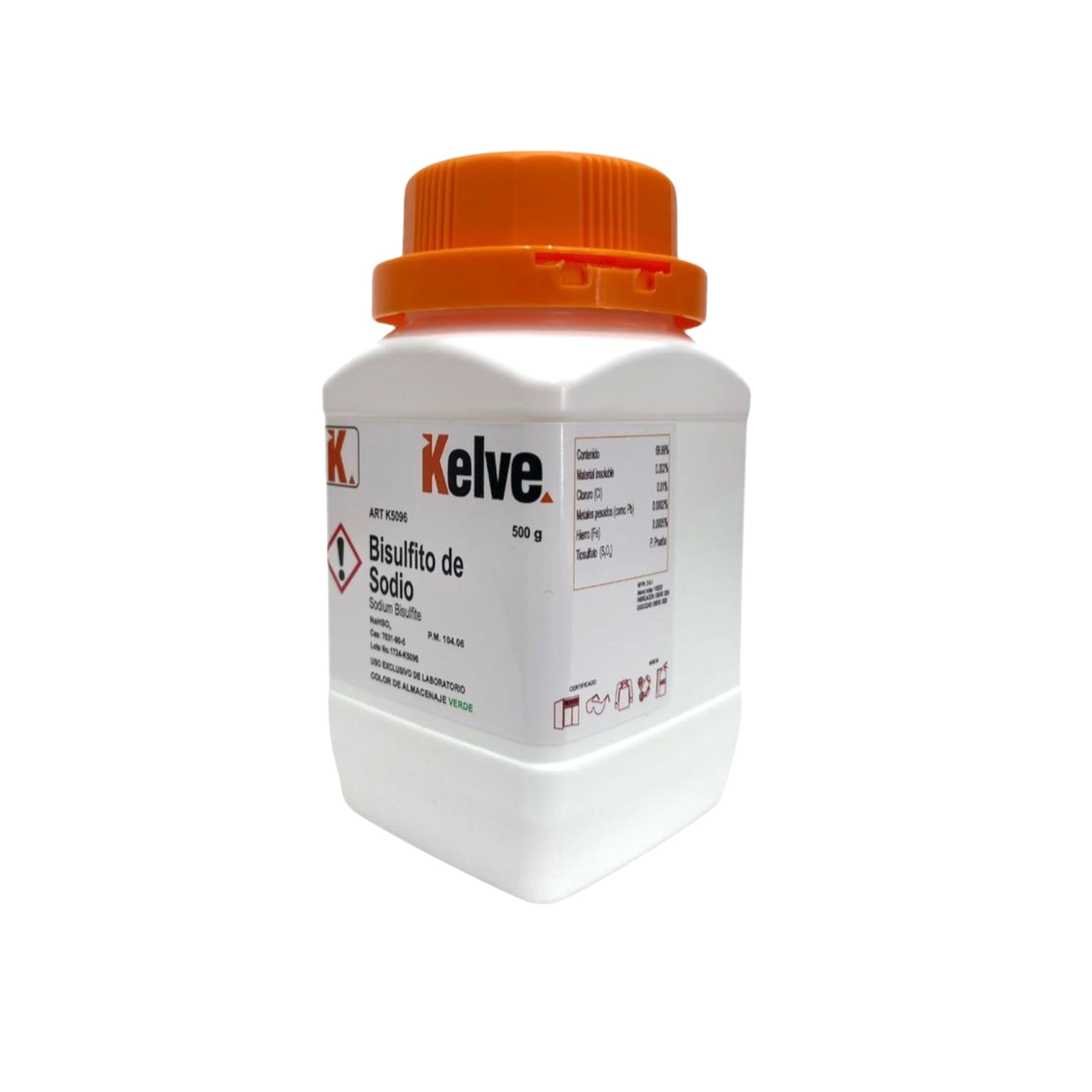 Bisulfito De Sodio R. A. De 500G Kelve ID-2930057