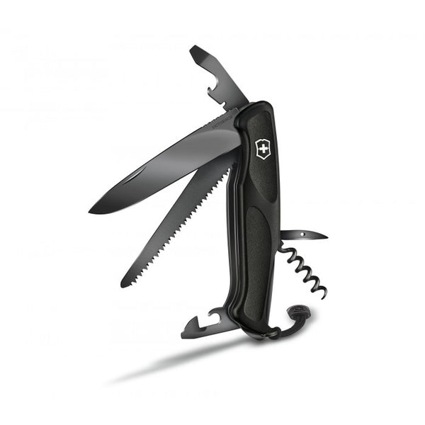 Navaja Ranger Grip Onyx Negra 12 Usos 0.9563.c31p Victorinox