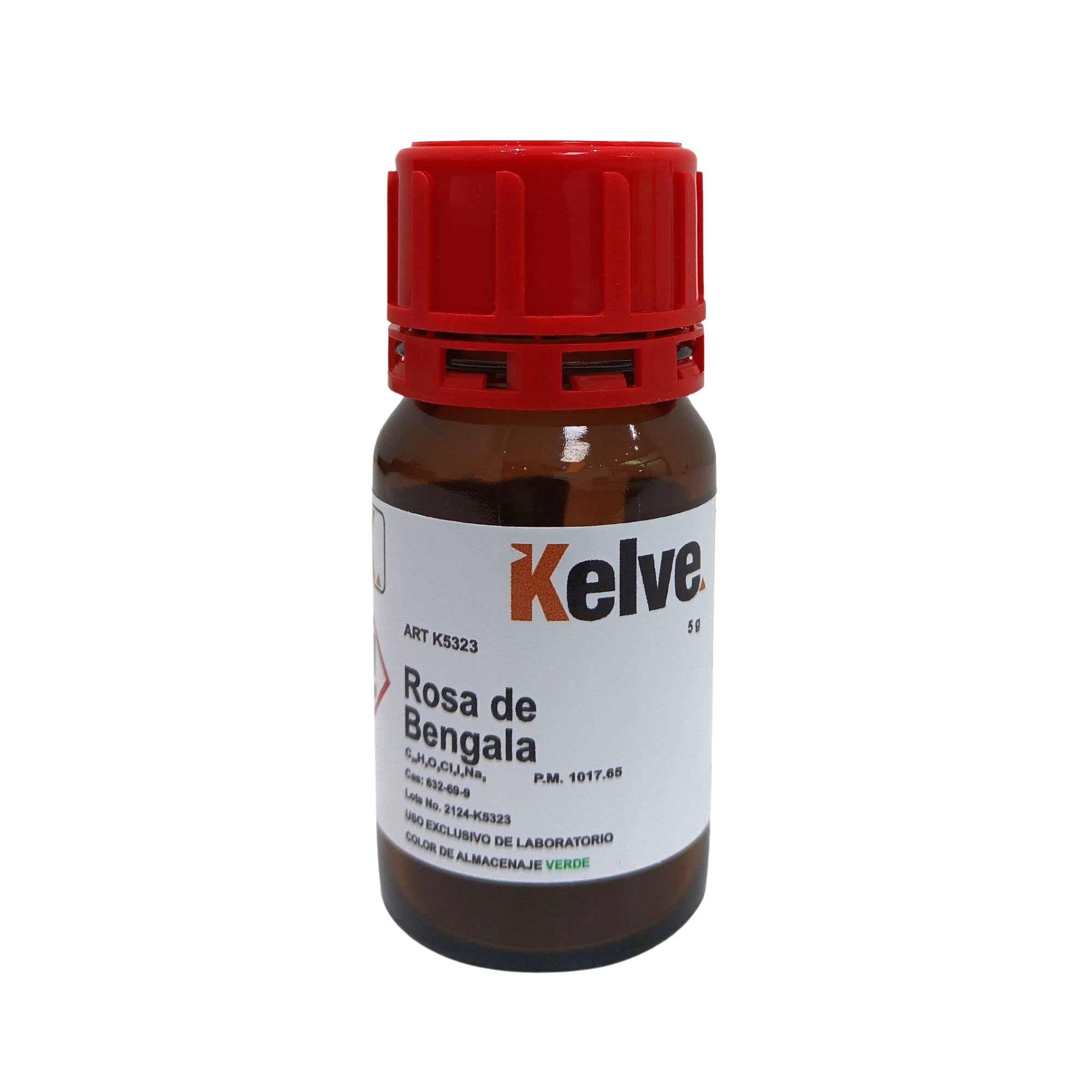 Rosa De Bengala 5 G Colorante Kelve ID-2920485