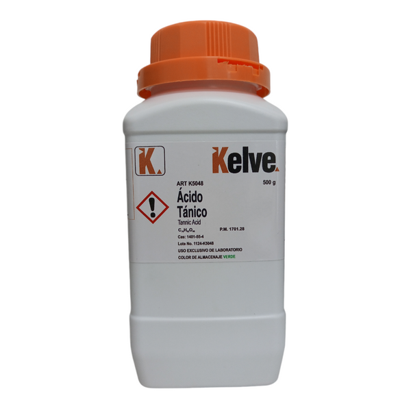 Tanico Acido 500 Gramos Kelve