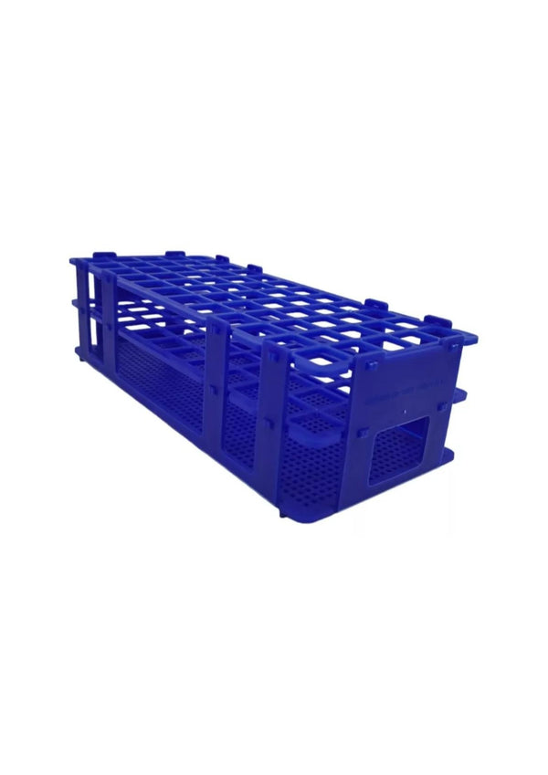 Gradilla de Plástico para Tubos de Ensayo 60x16mm Kelve