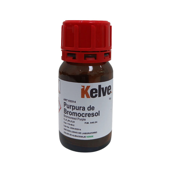 Púrpura de Bromocresol De 5 Gramos Colorante Kelve