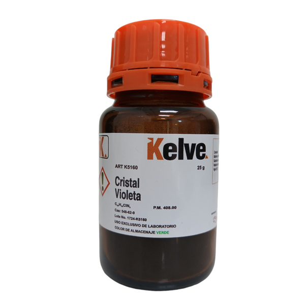 Cristal Violeta De 25 Gramos Colorante Kelve