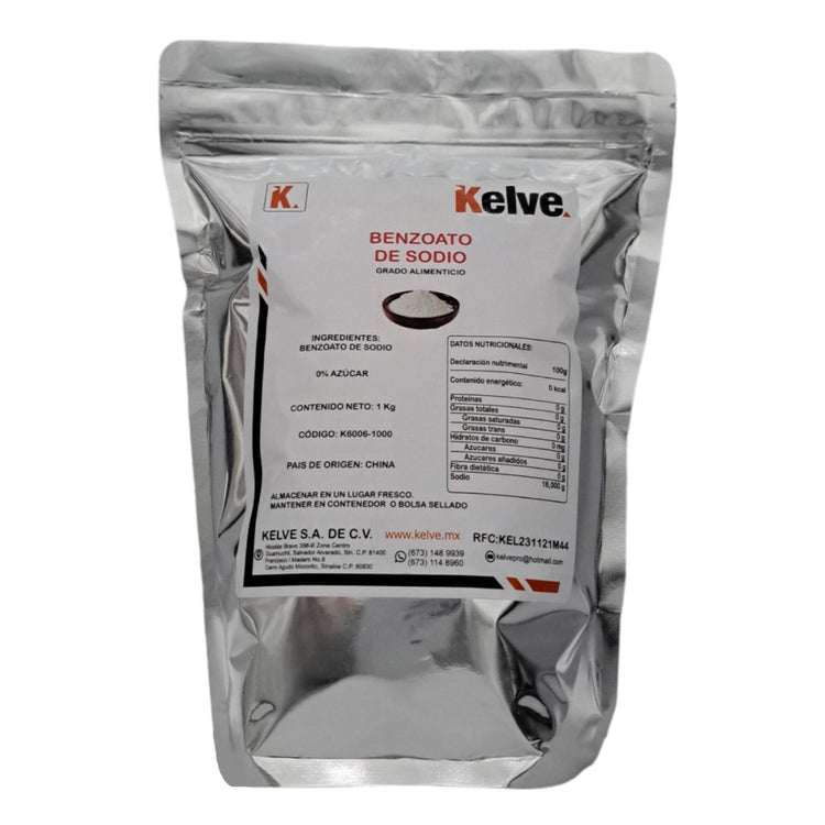 Benzoato De Sodio 1Kg Kelve ID-2999751