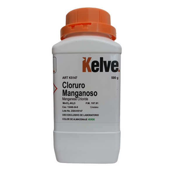 Cloruro Manganoso 500 Gramos Kelve