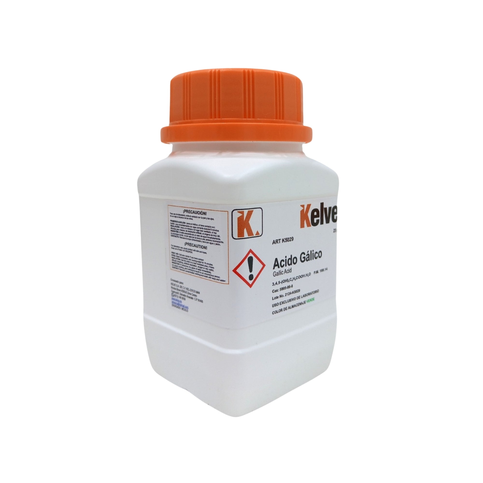 Acido Galico R. A. De 25 G Kelve ID-2929940