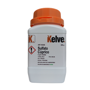 Sulfato Cúprico Pentahidratado R. A. De 250 G Kelve ID-3198725