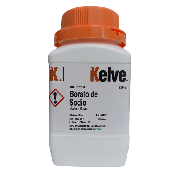 Borato de Sodio 250 Gramos Kelve