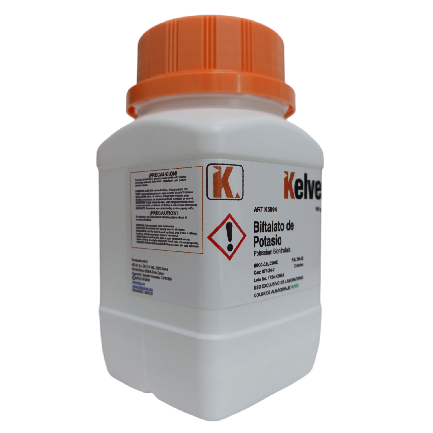 Biftalato De Potasio R. A. De 100 G Kelve ID-3178647