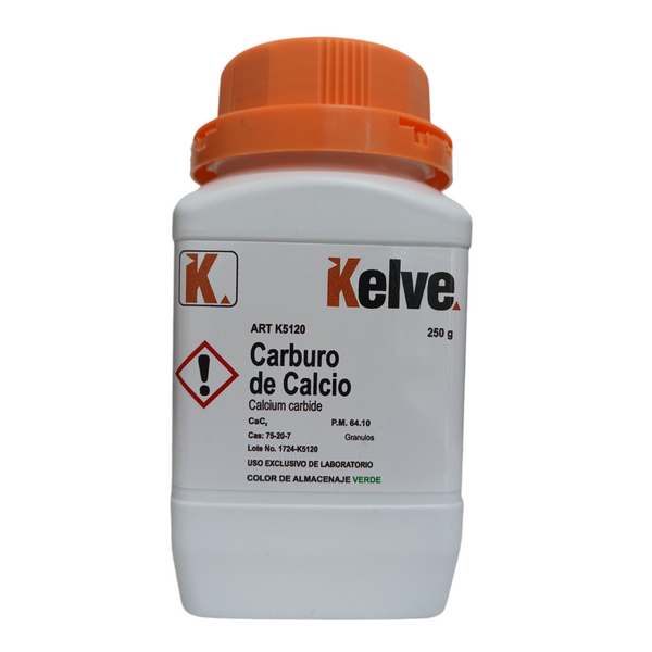 Carburo de Calcio 250 Gramos Kelve