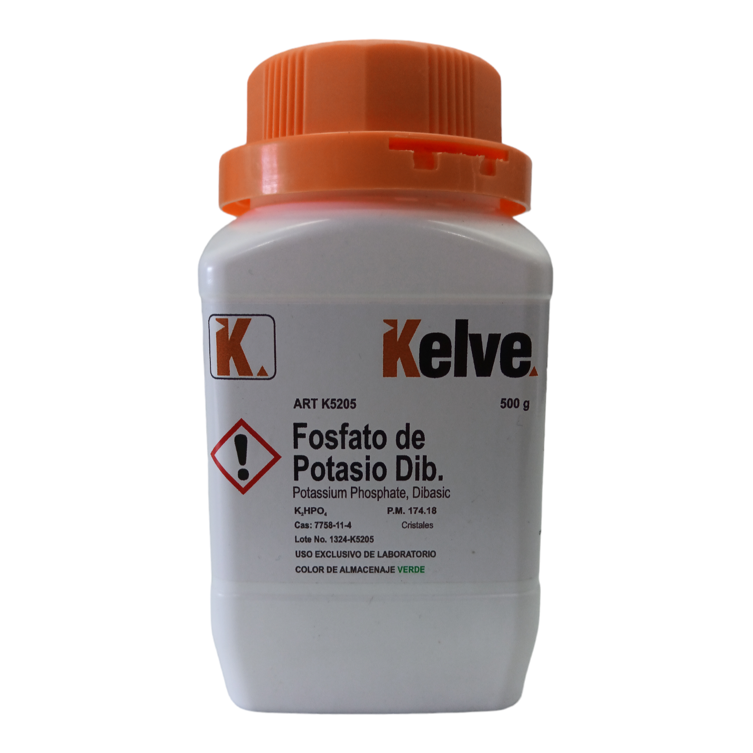 Fosfato De Potasio Dibasico R. A. De 500 G Kelve ID-2967358