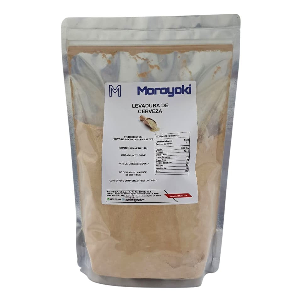 Levadura De Cerveza Natural 1 Kilogramo Moroyoki